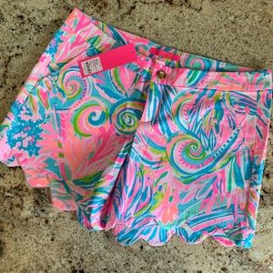 NWT Lilly Pulitzer Buttercup Stretch Shorts